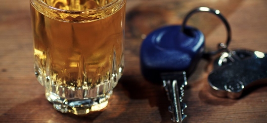 Keys and alcohol - DUI attorney