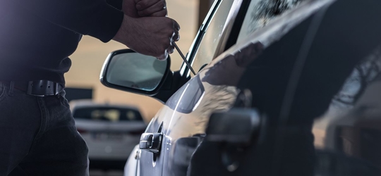 Breaking into car